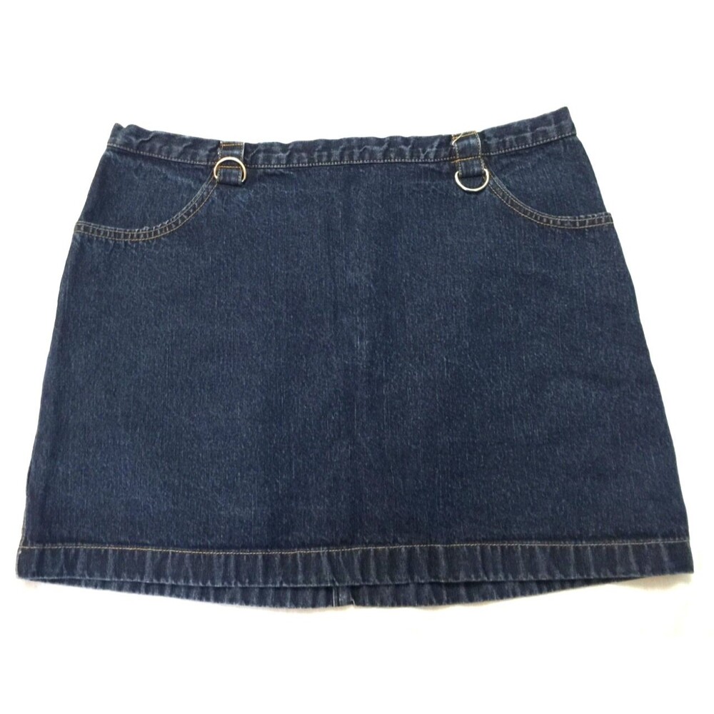 OLD NAVY BLUE JEANS THE BEST IN DENIM WOMENS SKIRT 100% COTTON SIZE 10